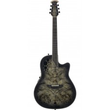 OVATION C2078AXP2-PB Exotic Elite Deep Bowl Cutaway Poplar Burl электроакустическая гитара