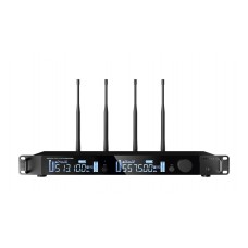 OWS-U2200D01-B Двухканальная радиосистема, 2 головных микрофона, Октава