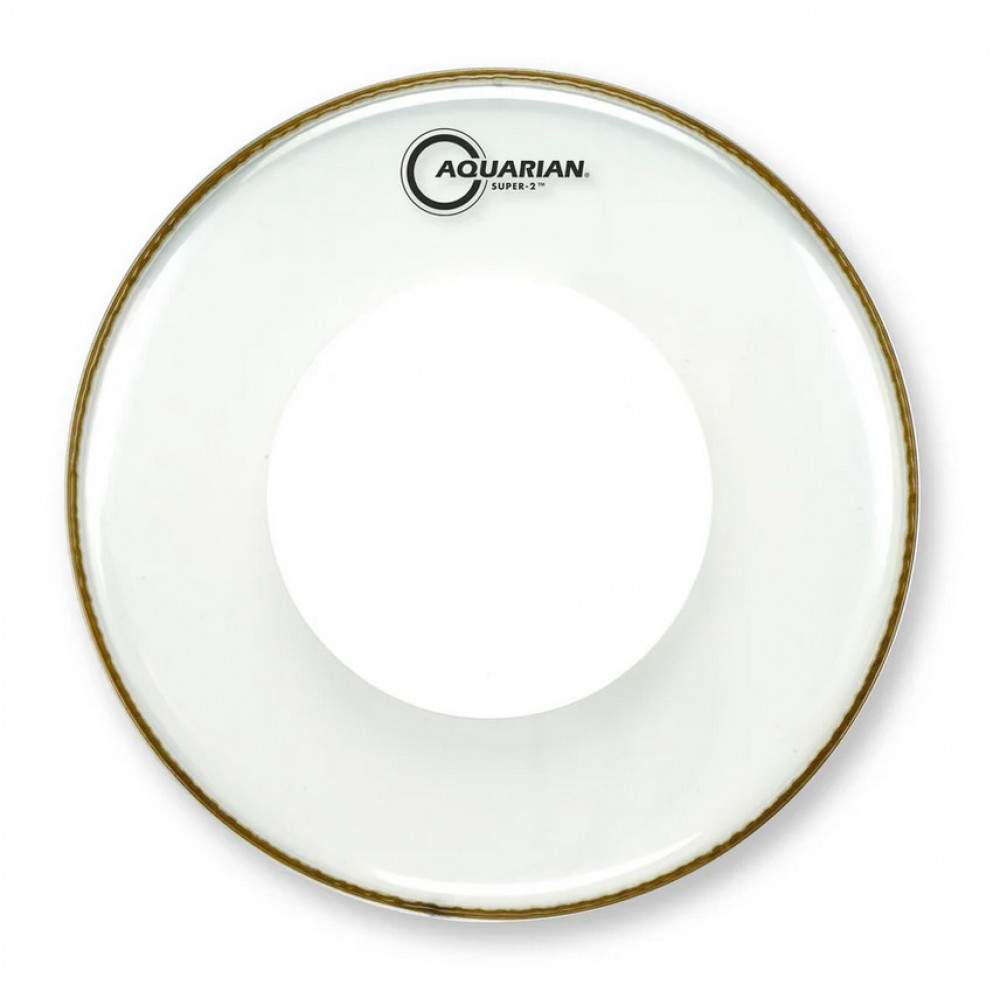 PDS2-16 Super-2 Clear Power Dot Пластик для том-барабана 16", Aquarian
