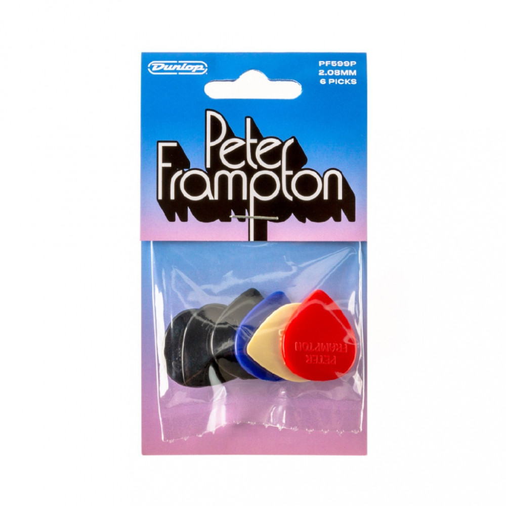 PF599P Peter Frampton Vintage Jazz Teardrop Медиаторы, толщина 2.08мм, 6шт, Dunlop