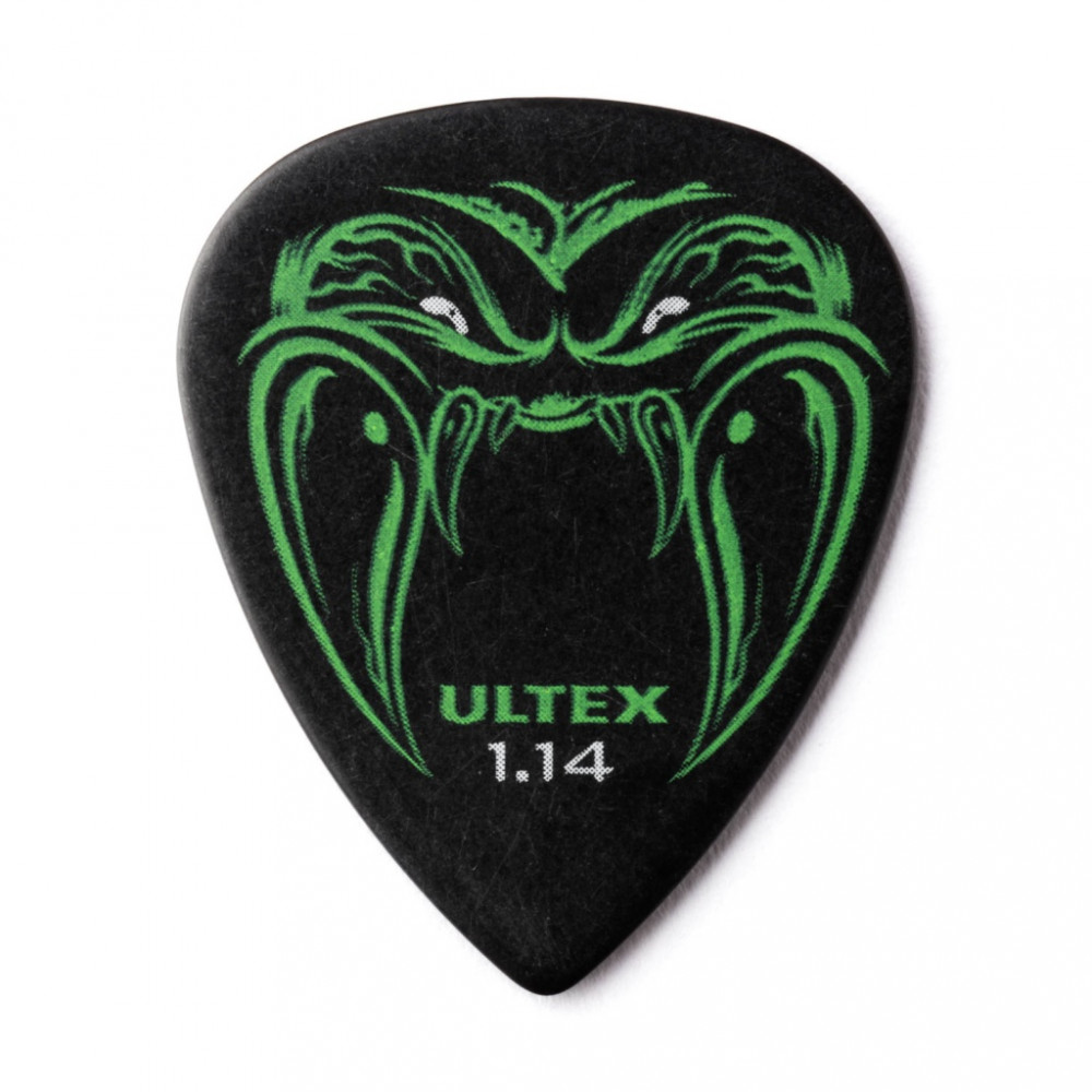 PH112P1.14 Black Fang Медиаторы, 6шт, толщина 1,14мм, Dunlop