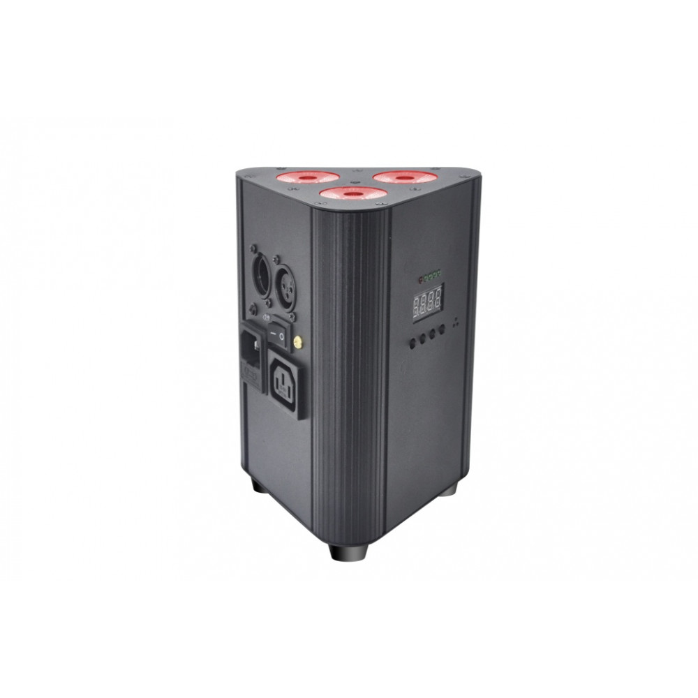 PL-103A Светодиодный прожектор, портативный, RGB, 3х4Вт, LFocus