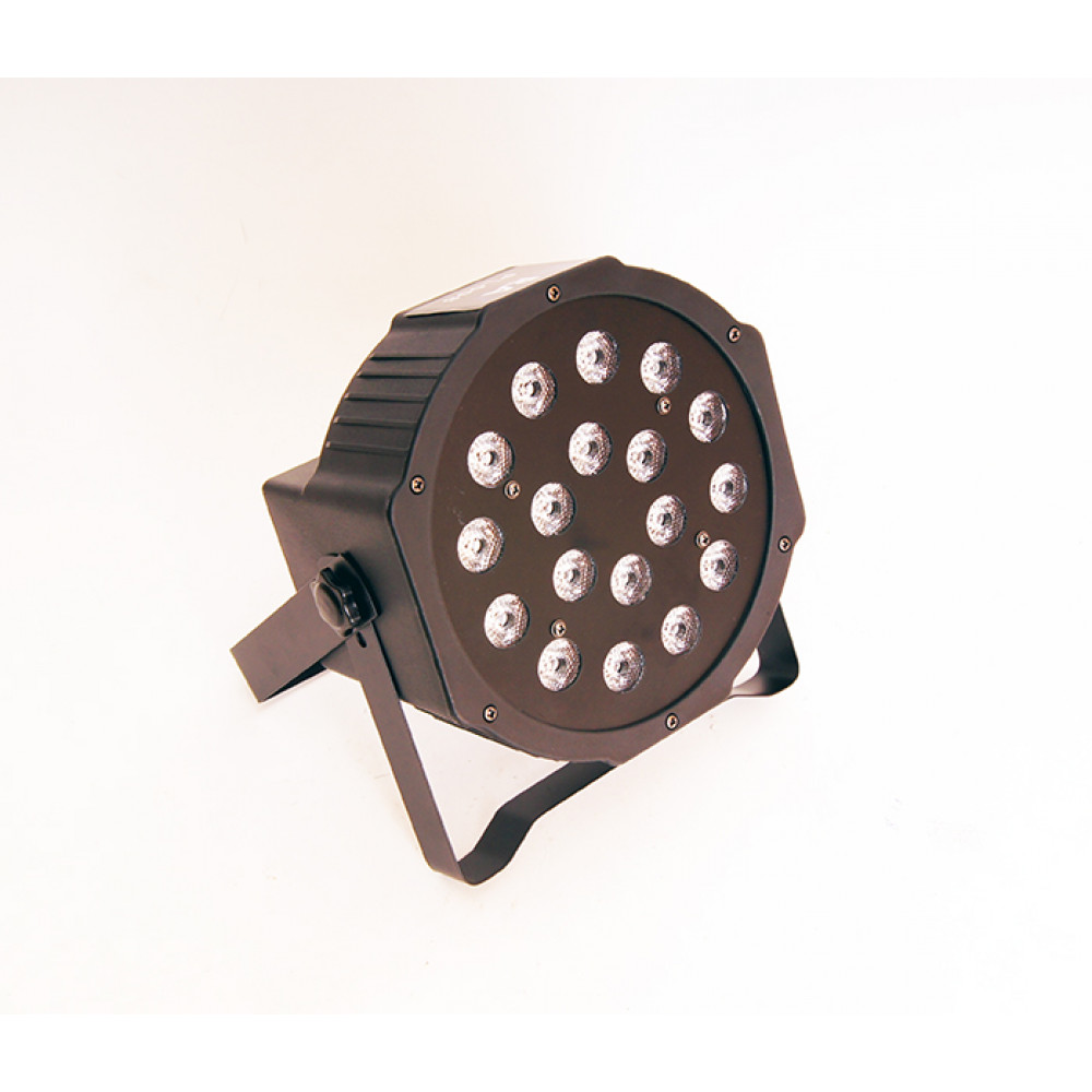 PL008-BR (PL008) Светодиодный прожектор, RGB, LED 18х1Вт, Bi Ray