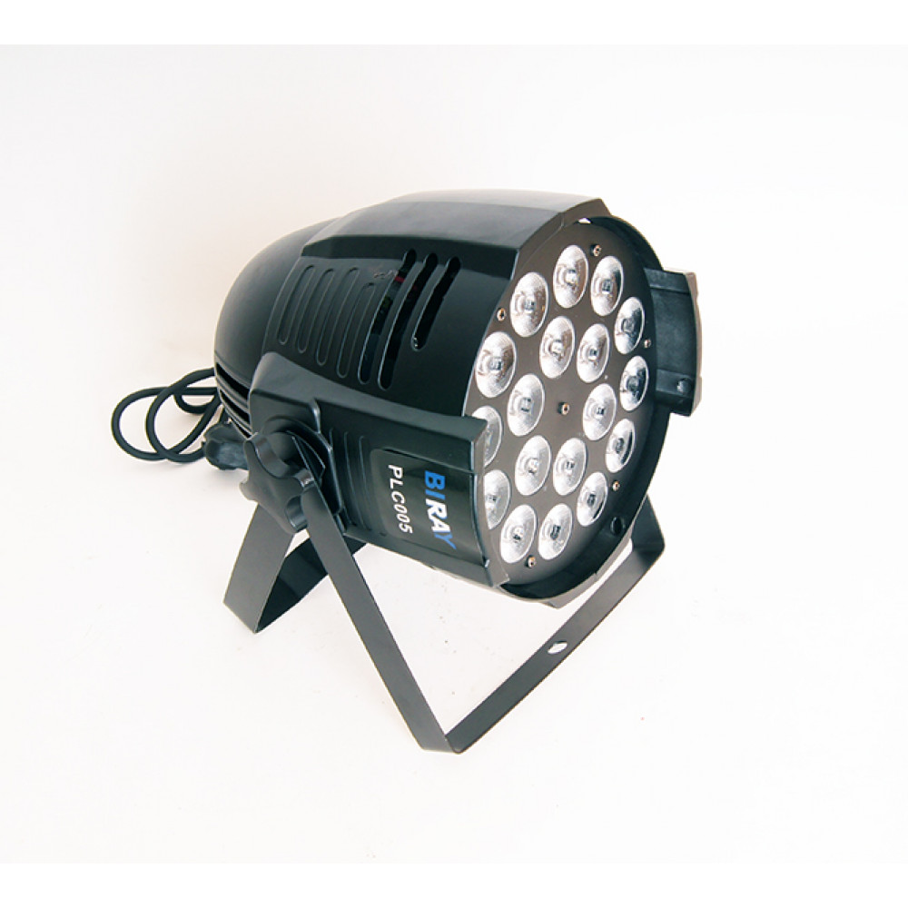 PLC005 Светодиодный прожектор, RGBWA LED 18х10Вт, Bi Ray