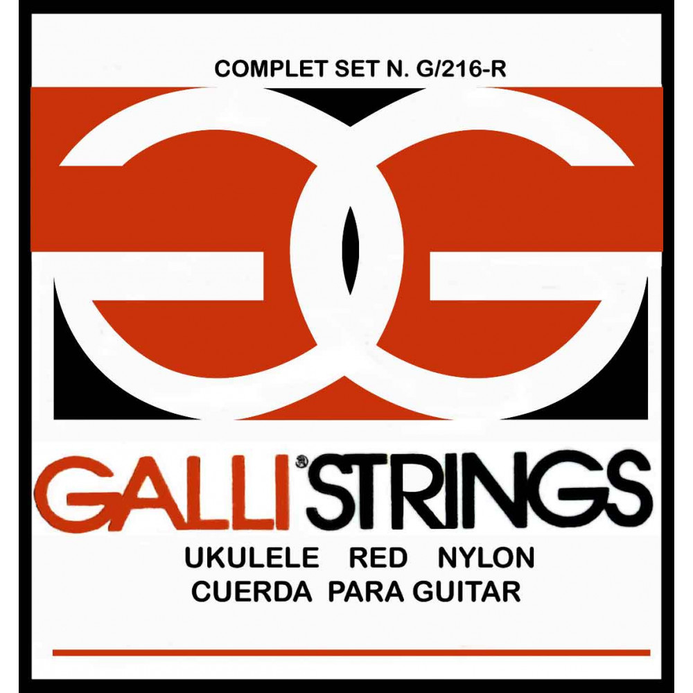 Струны для укулеле GALLI STRINGS G216R