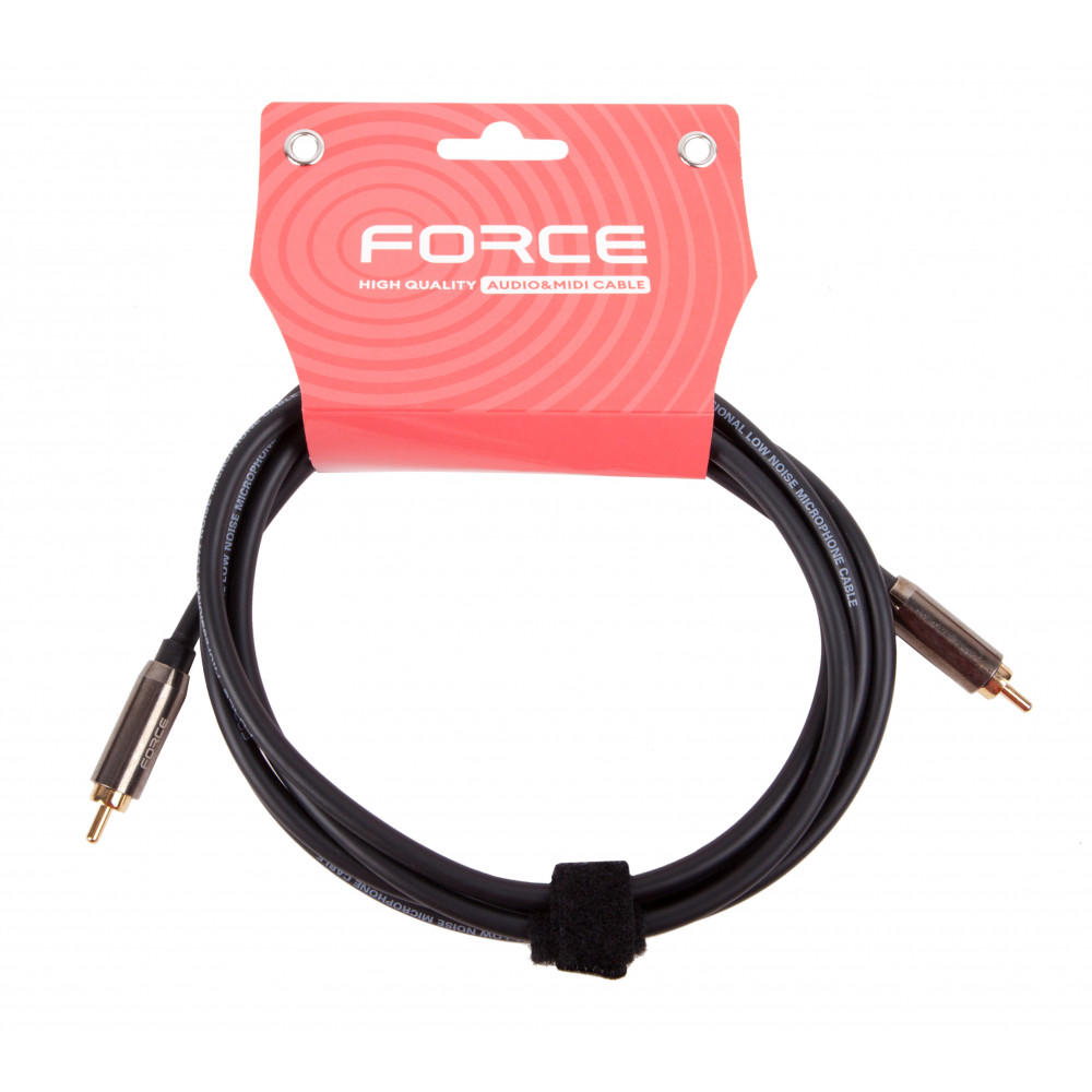 АУДИО КАБЕЛЬ FORCE FLC-08/2 (RCA кабель)