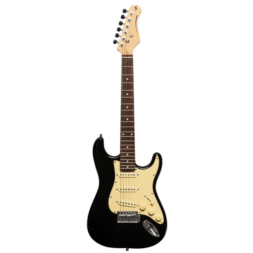 Электрогитара STAGG SES-30 BK 3/4