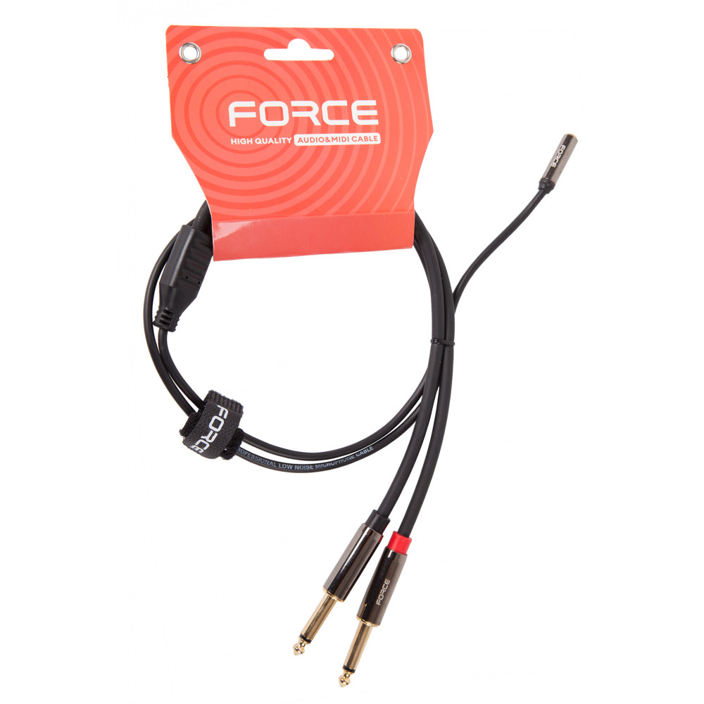 Аудио шнур/переходник FORCE FLC-12/1