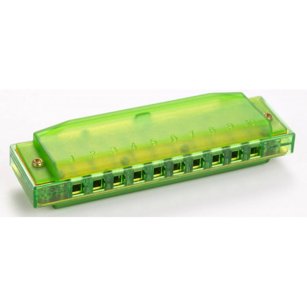 Губная гармоника HOHNER TRANSLUCENT Green