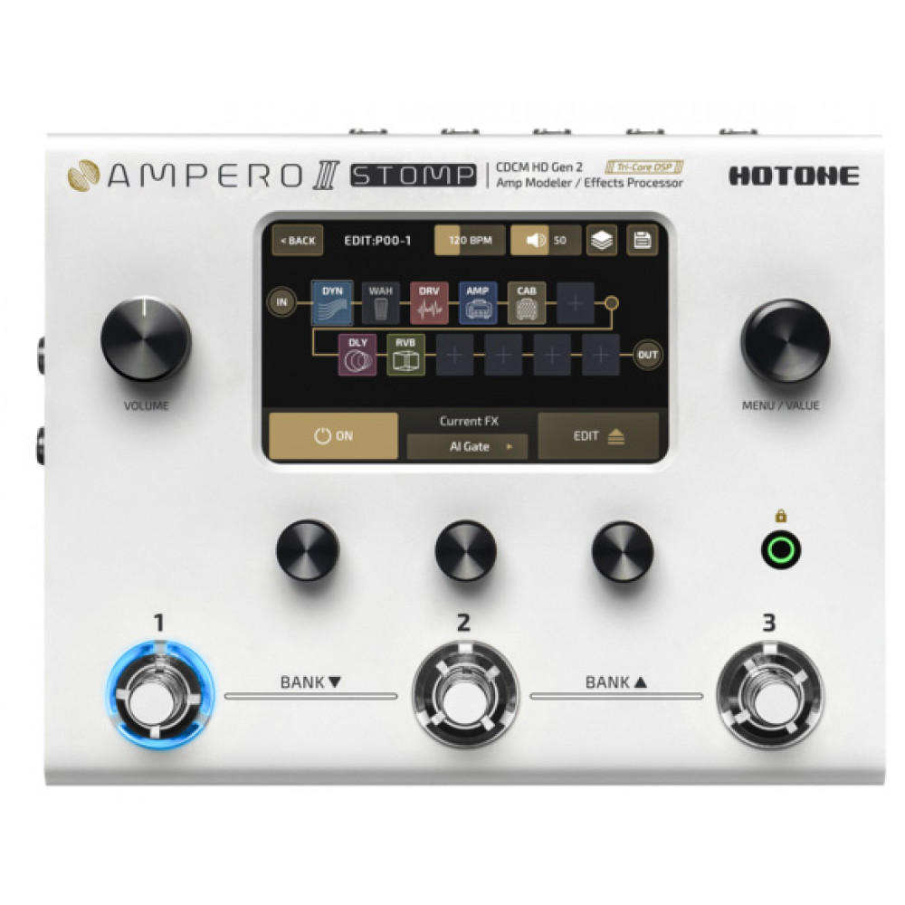 Гитарный процессор HOTONE Ampero II Stomp