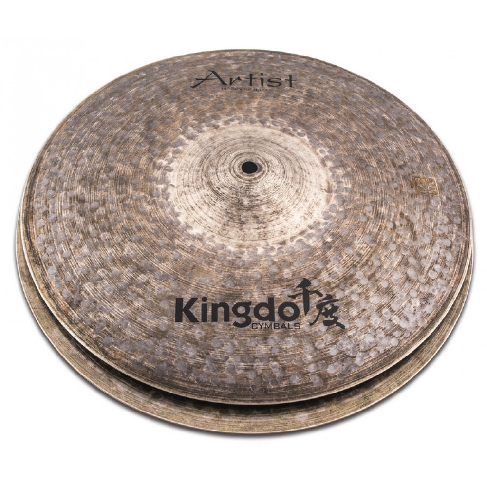 Тарелки KINGDO 14" ARTIST DARK HI-HAT