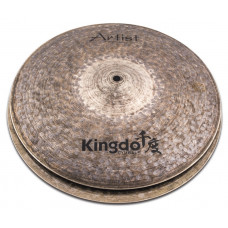 Тарелки KINGDO 14" ARTIST DARK HI-HAT