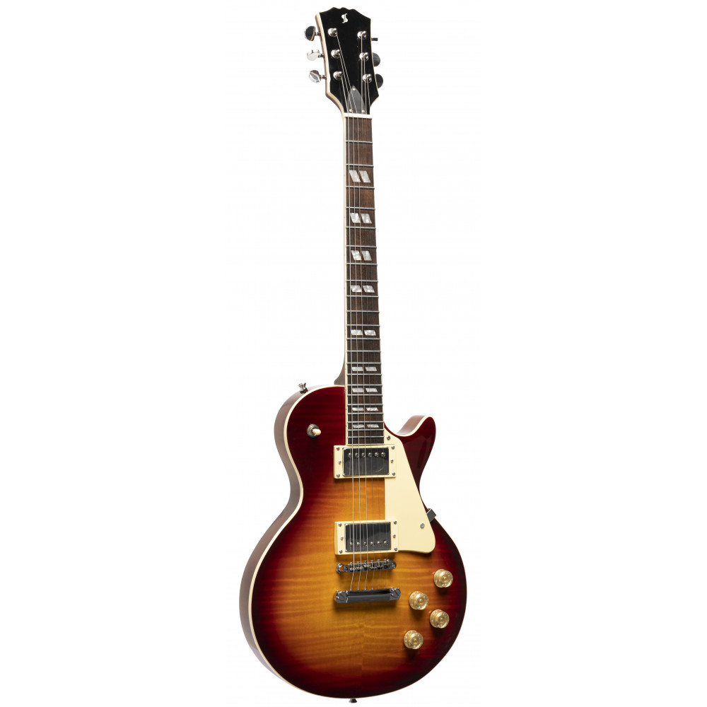 Электрогитара STAGG SEL-DLX DC BST