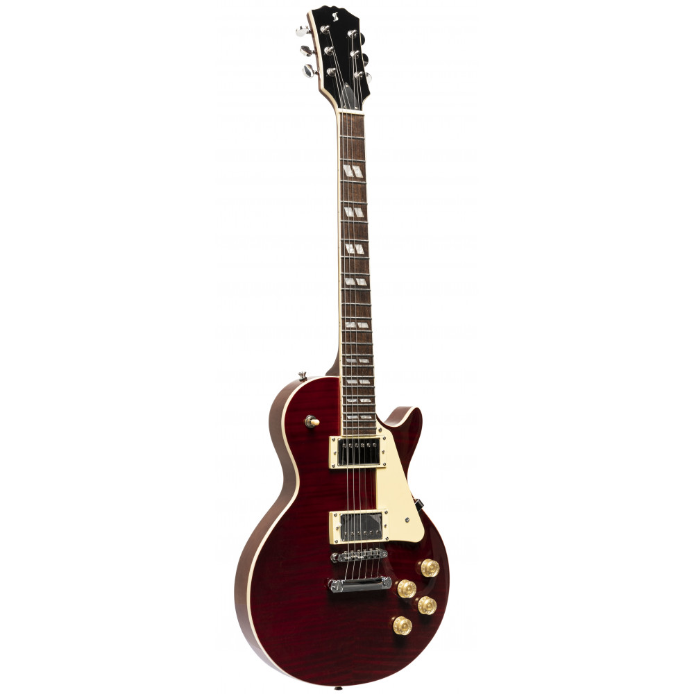 Электрогитара STAGG SEL-DLX W RED