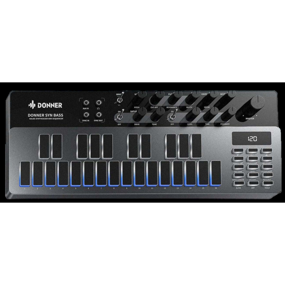 Басовый синтезатор Donner B1