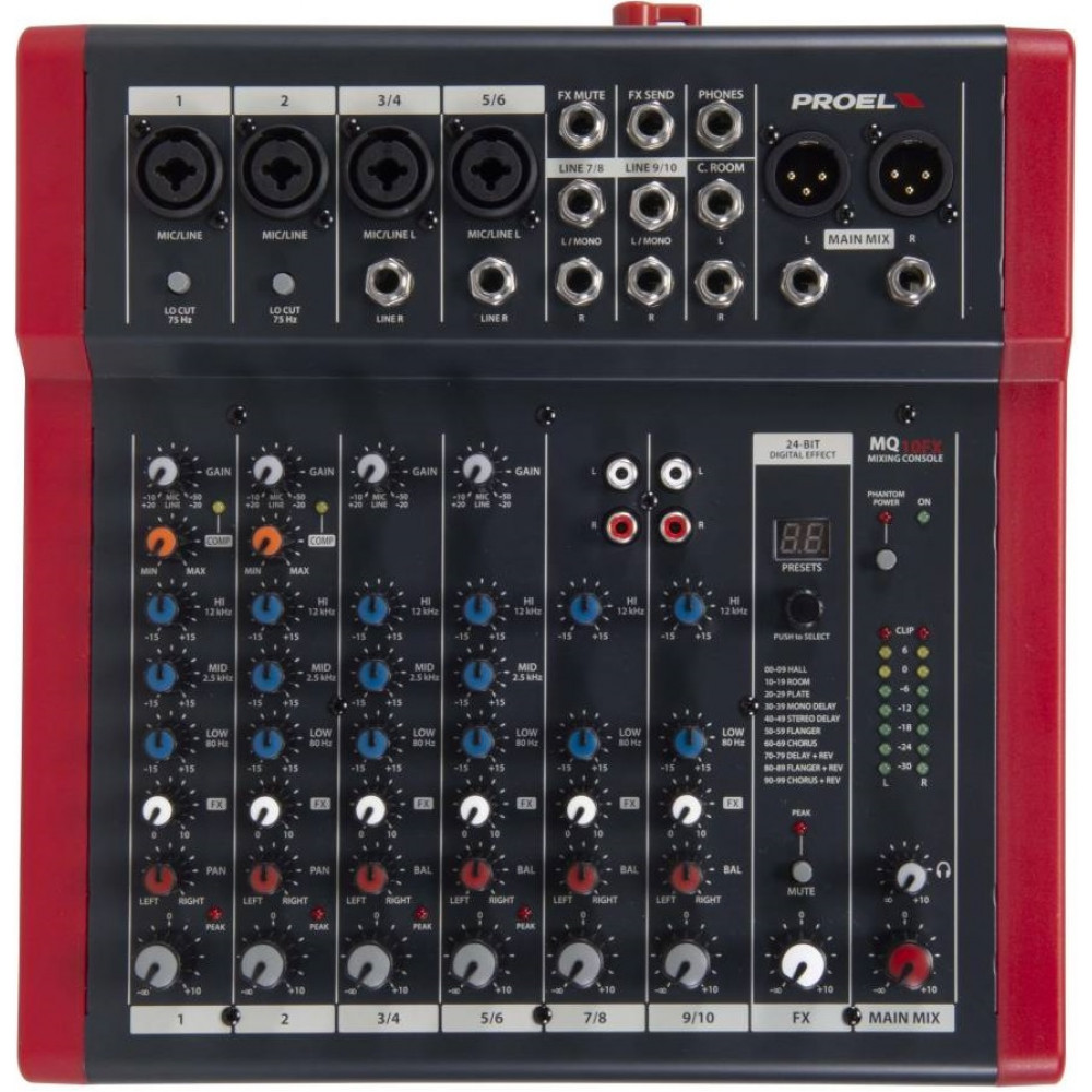 Микшерный пульт PROEL MQ10FX
