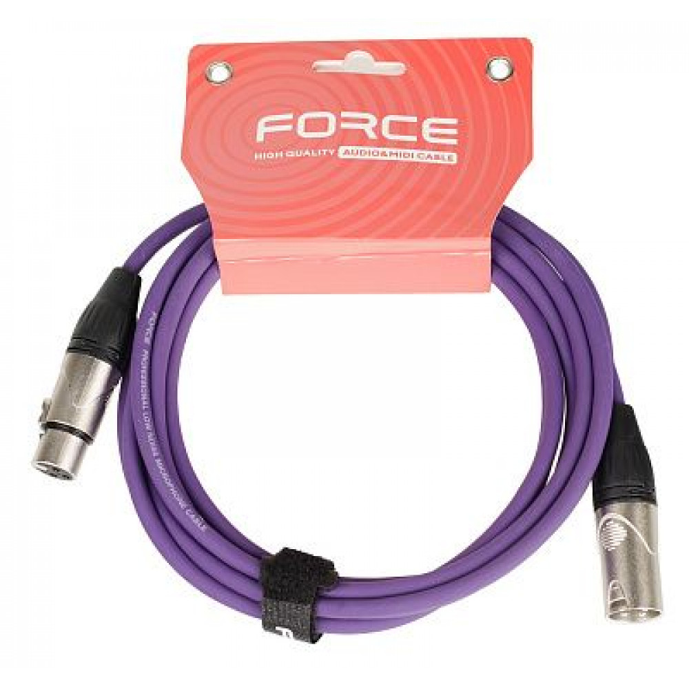 МИКРОФОННЫЙ КАБЕЛЬ FORCE FMC-05/3 VT