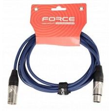 МИКРОФОННЫЙ КАБЕЛЬ FORCE FMC-05/3 BL
