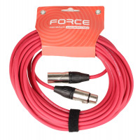 Микрофонный кабель FORCE FMC-05/10 RD