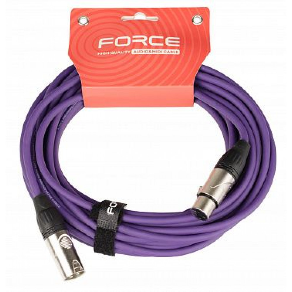 МИКРОФОННЫЙ КАБЕЛЬ FORCE FMC-05/10 VT