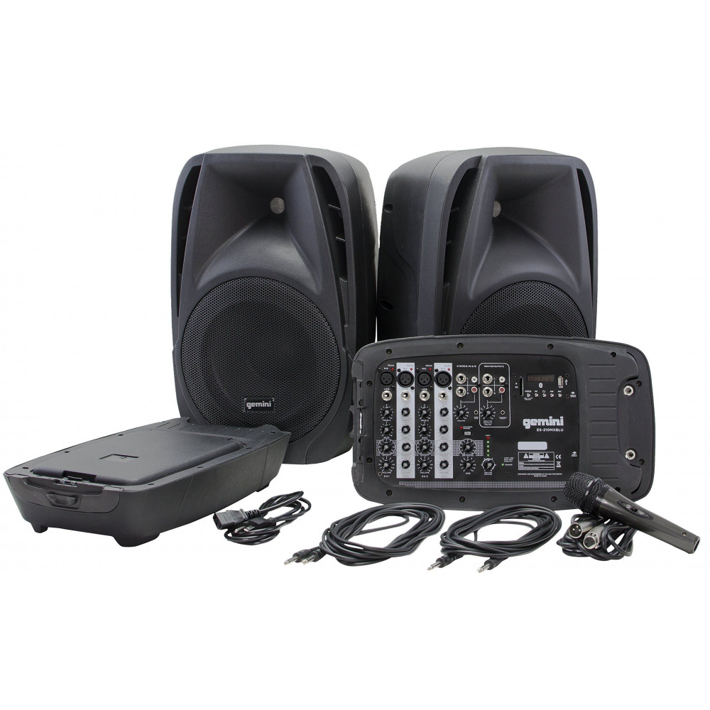 Звукоусилительный комплект Gemini ES-210MXBLU-ST