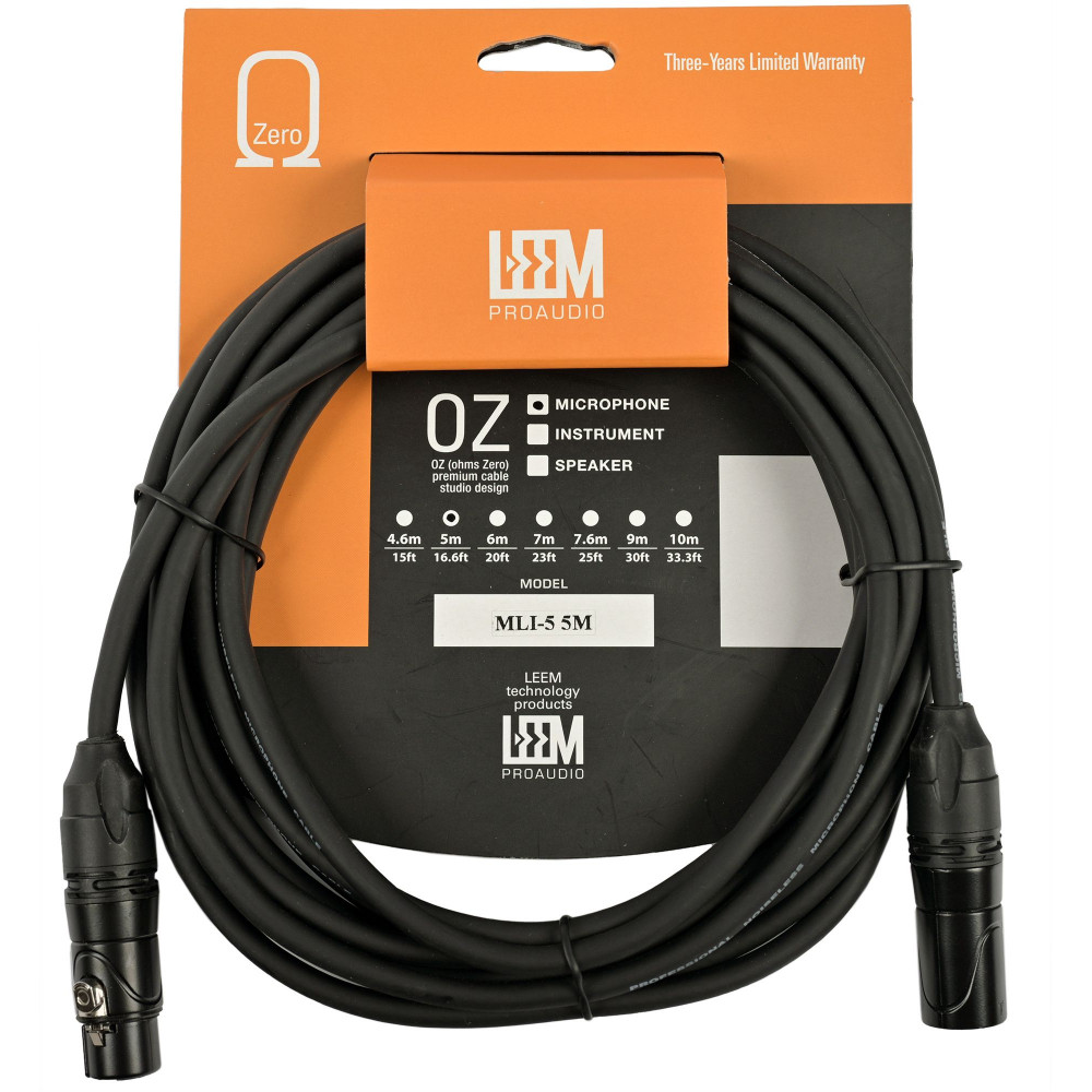 Микрофонный кабель LEEM MLI-5