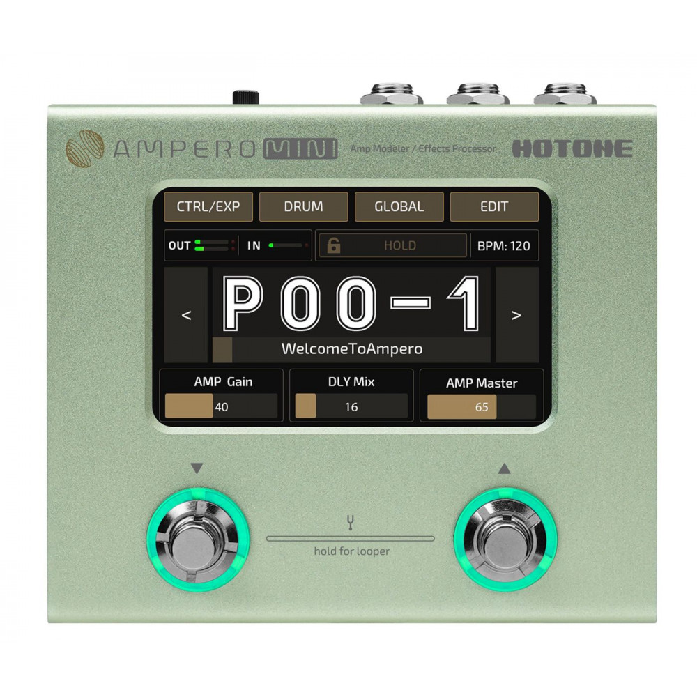 Гитарный процессор Hotone Ampero Mini (Matcha)