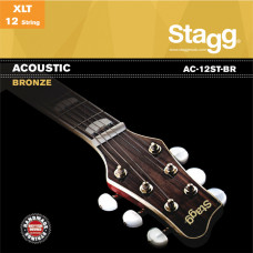 Струны STAGG AC-12ST-BR