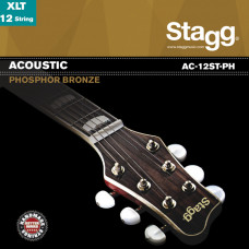 Струны STAGG AC-12ST-PH