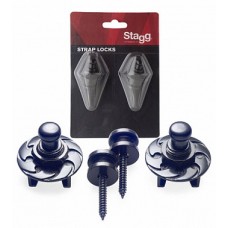 КНОПКИ КРЕПЛЕНИЯ РЕМНЯ STAGG SSL1 BK