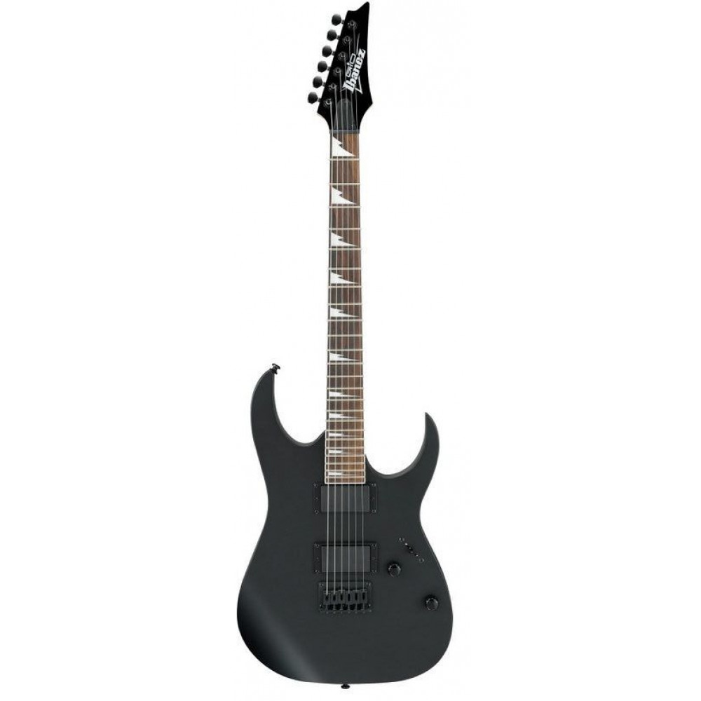 ЭЛЕКТРОГИТАРА IBANEZ GIO GRG121DX-BKF BLACK FLAT