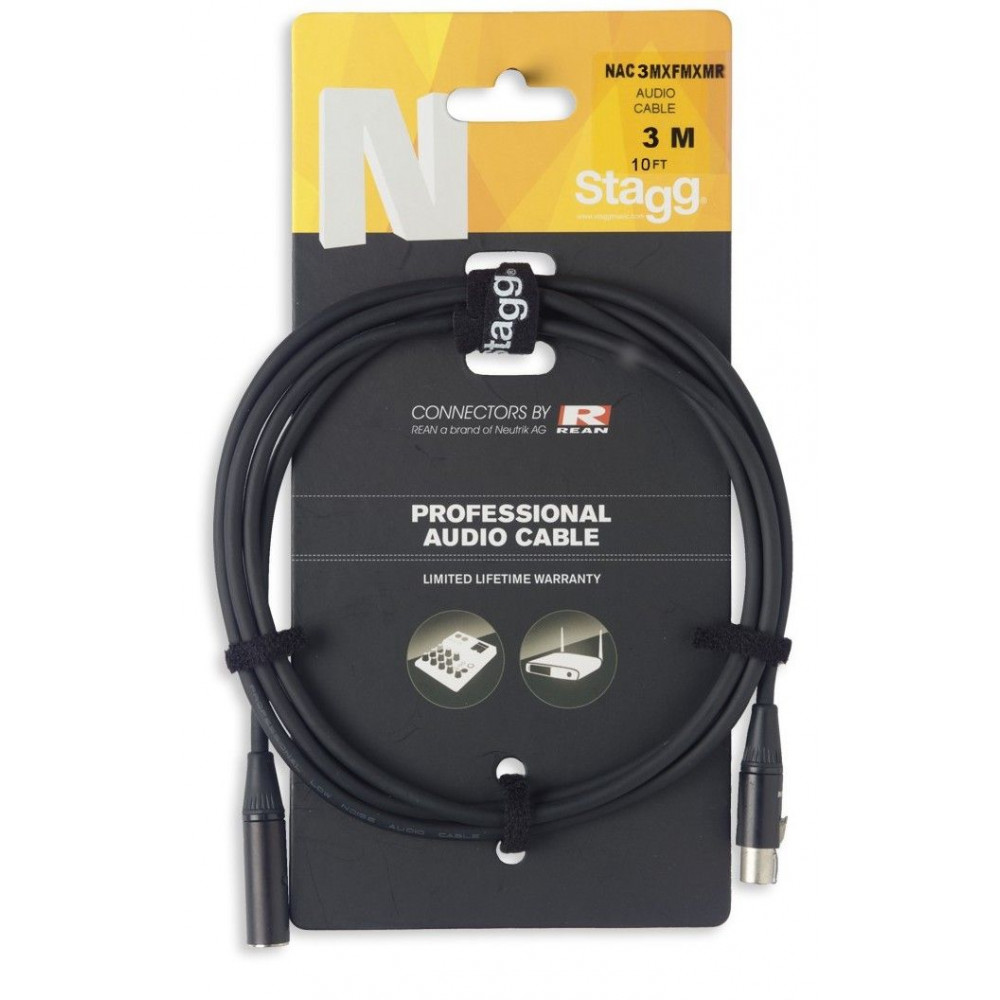 АУДИО КАБЕЛЬ STAGG NAC3MXFMXMR