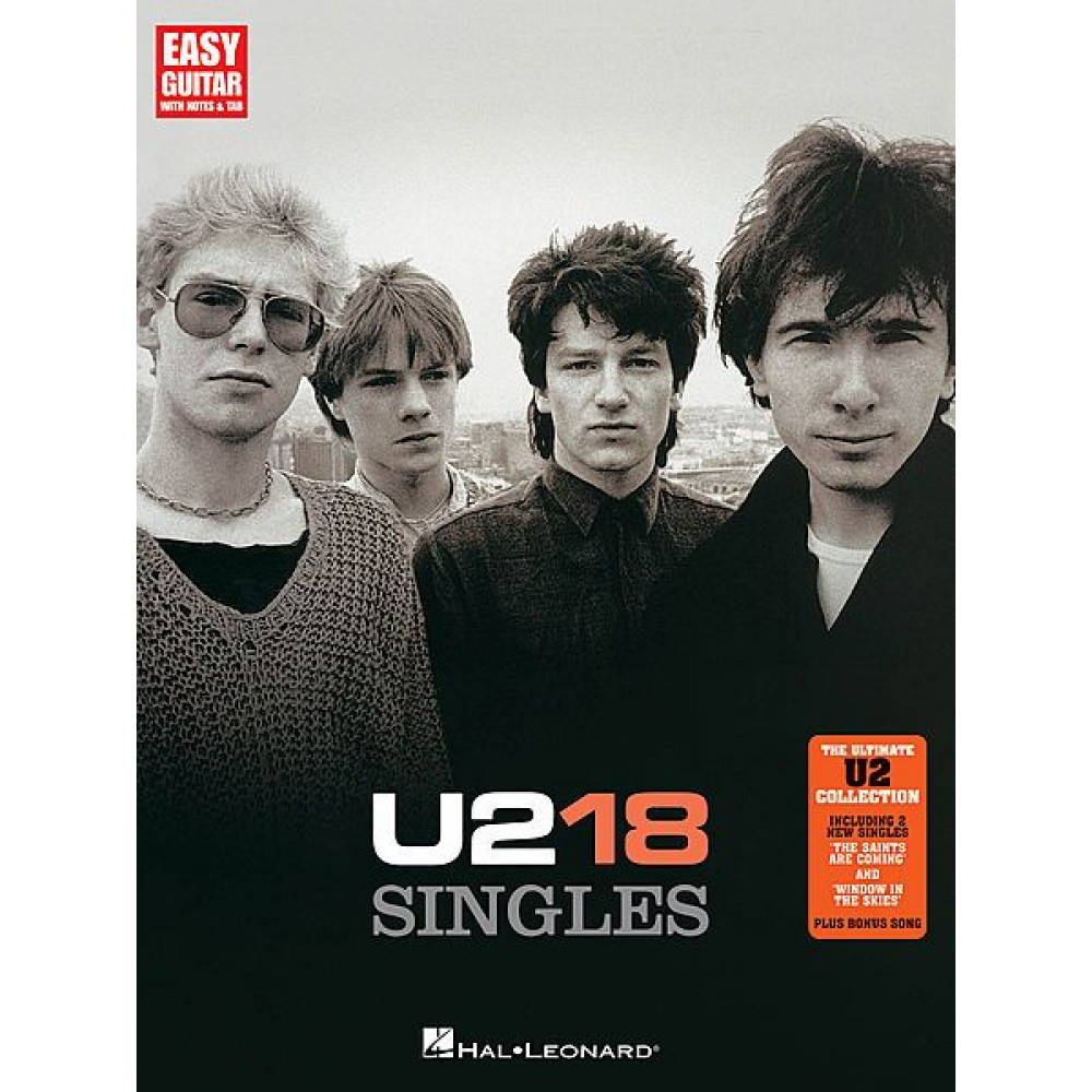 HAL LEONARD EZGTR U2 18 SINGLES