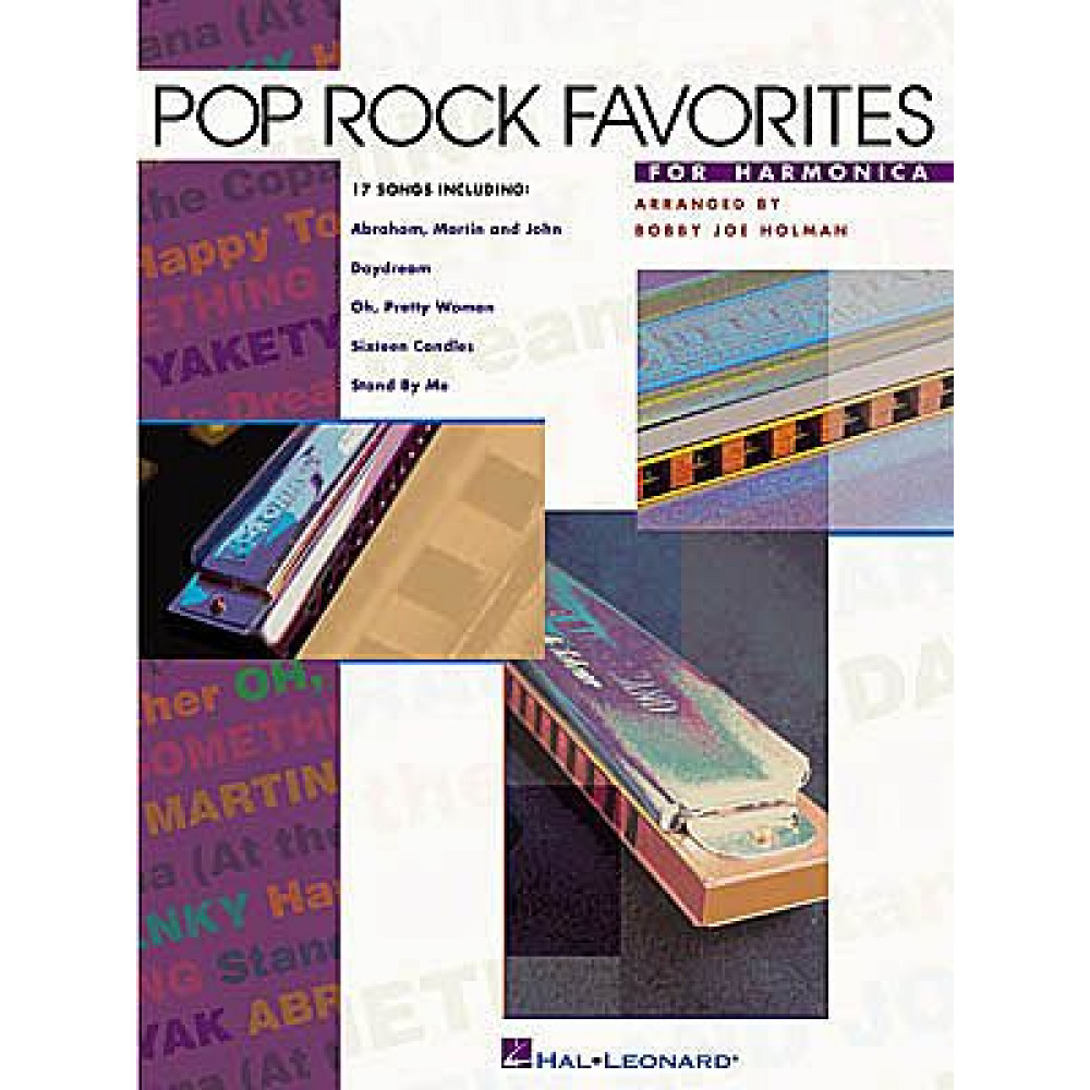 HAL LEONARD HRM POP ROCK FAVS HARMONICA
