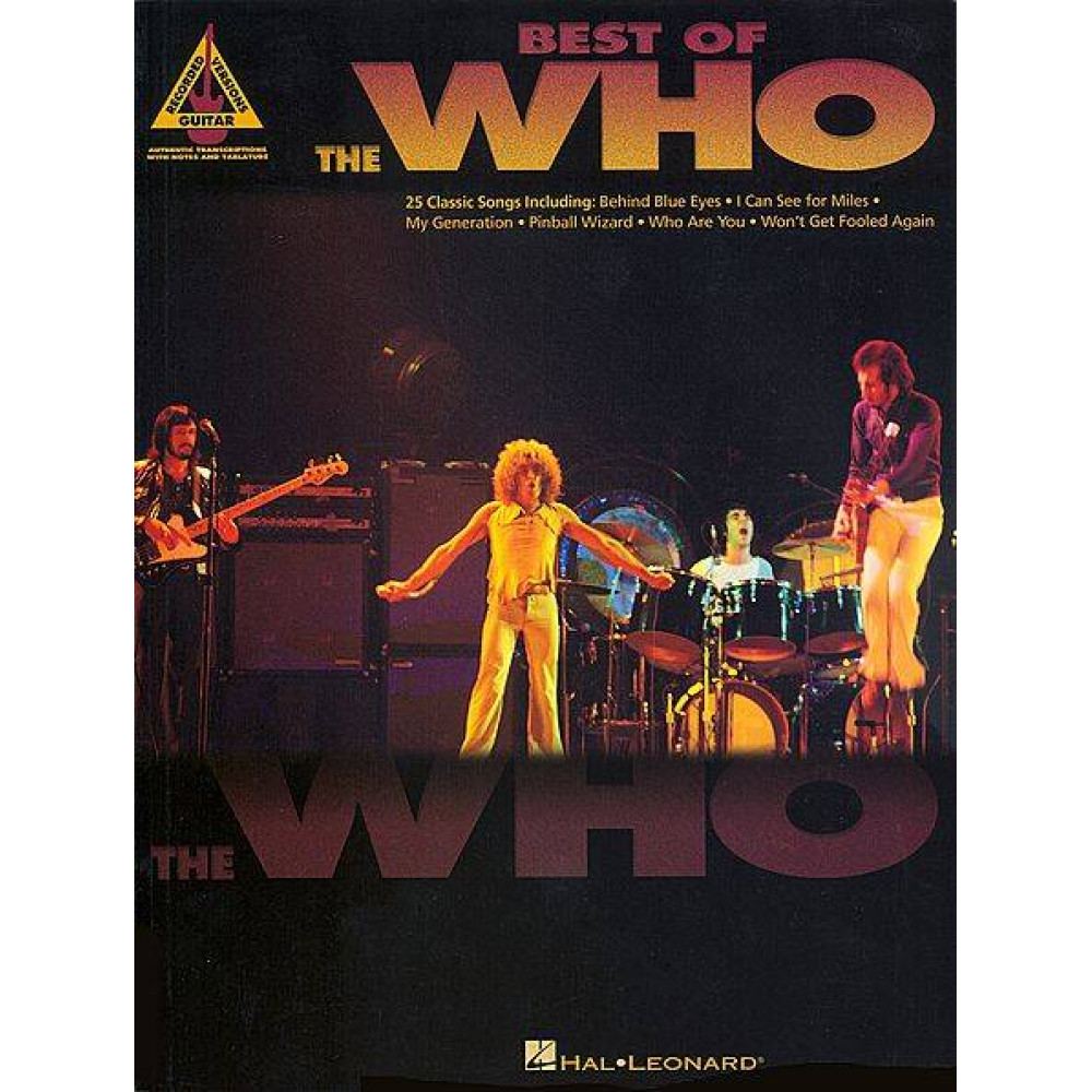 HAL LEONARD  RVRN THE WHO BEST OF