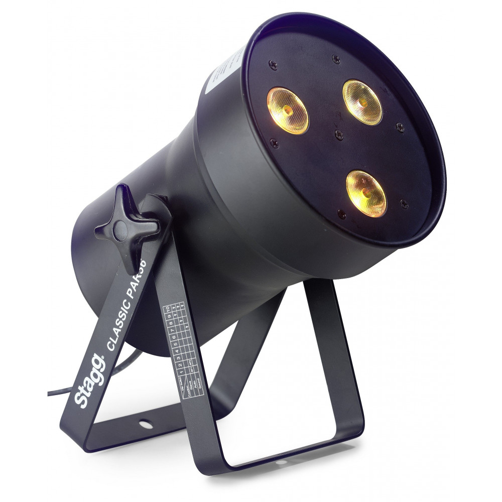 СВЕТОДИОДНЫЙ ПРОЖЕКТОР STAGG SLI CLPA361-2BK