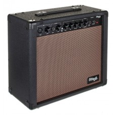 КОМБИК ДЛЯ АКУСТИЧЕСКОЙ ГИТАРЫ STAGG 20 AA R