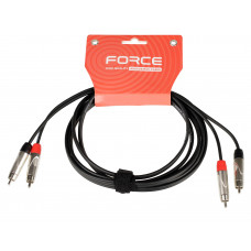 АУДИО ШНУР FORCE FLC-20/3 (RCA кабель)