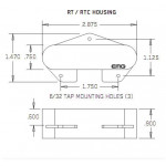 Звукосниматель EMG RTC BK