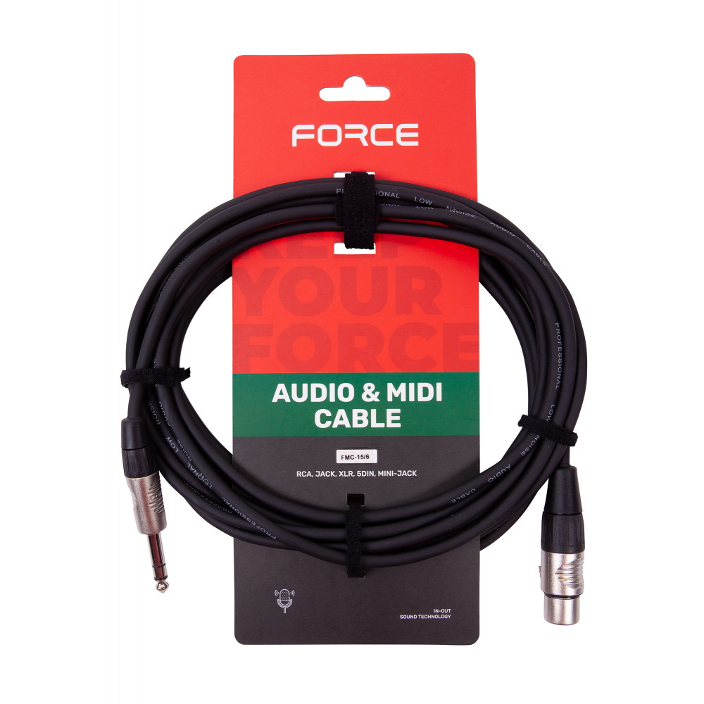 МИКРОФОННЫЙ КАБЕЛЬ FORCE FMC-15/6