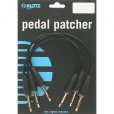 PP-JJ0015 Коммутационный кабель, 15см, прямой, 3шт, Klotz
