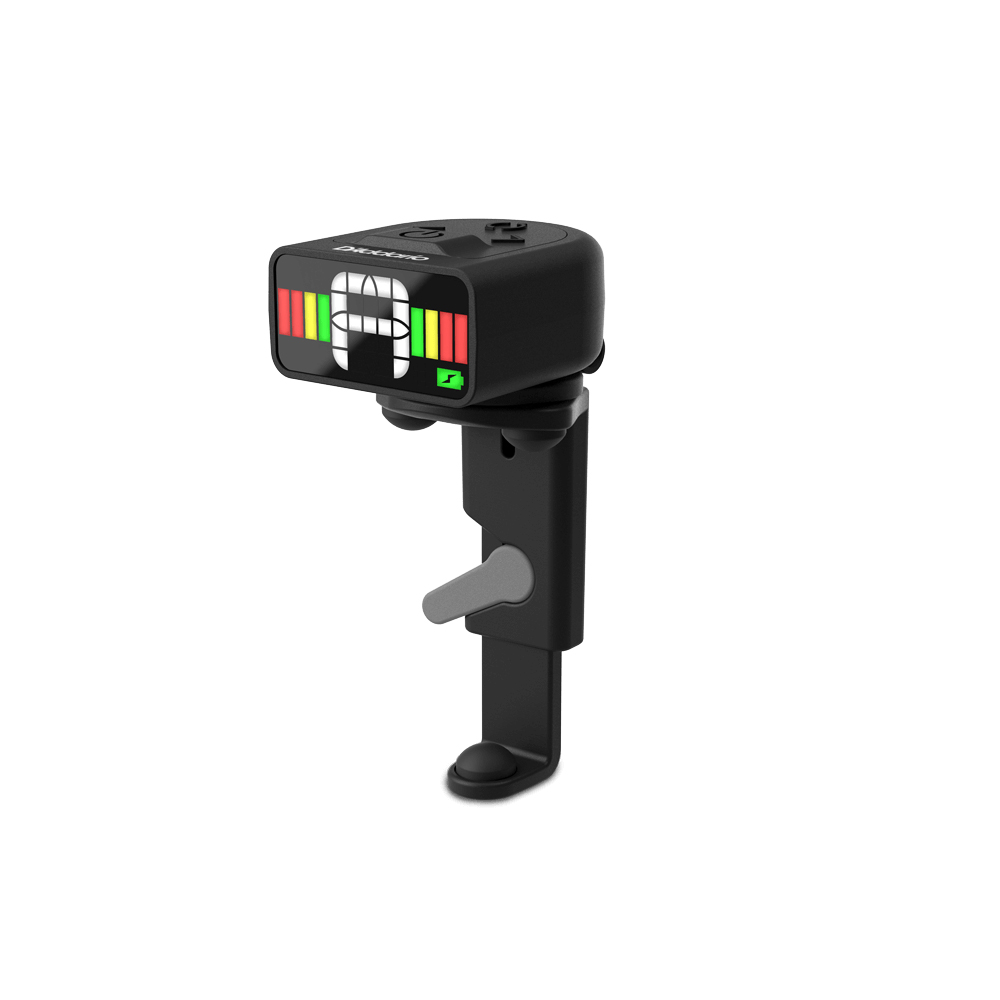 PW-CT-35 Micro Tuner Тюнер на прищепке для альта, перезаряжаемый, D'Addario
