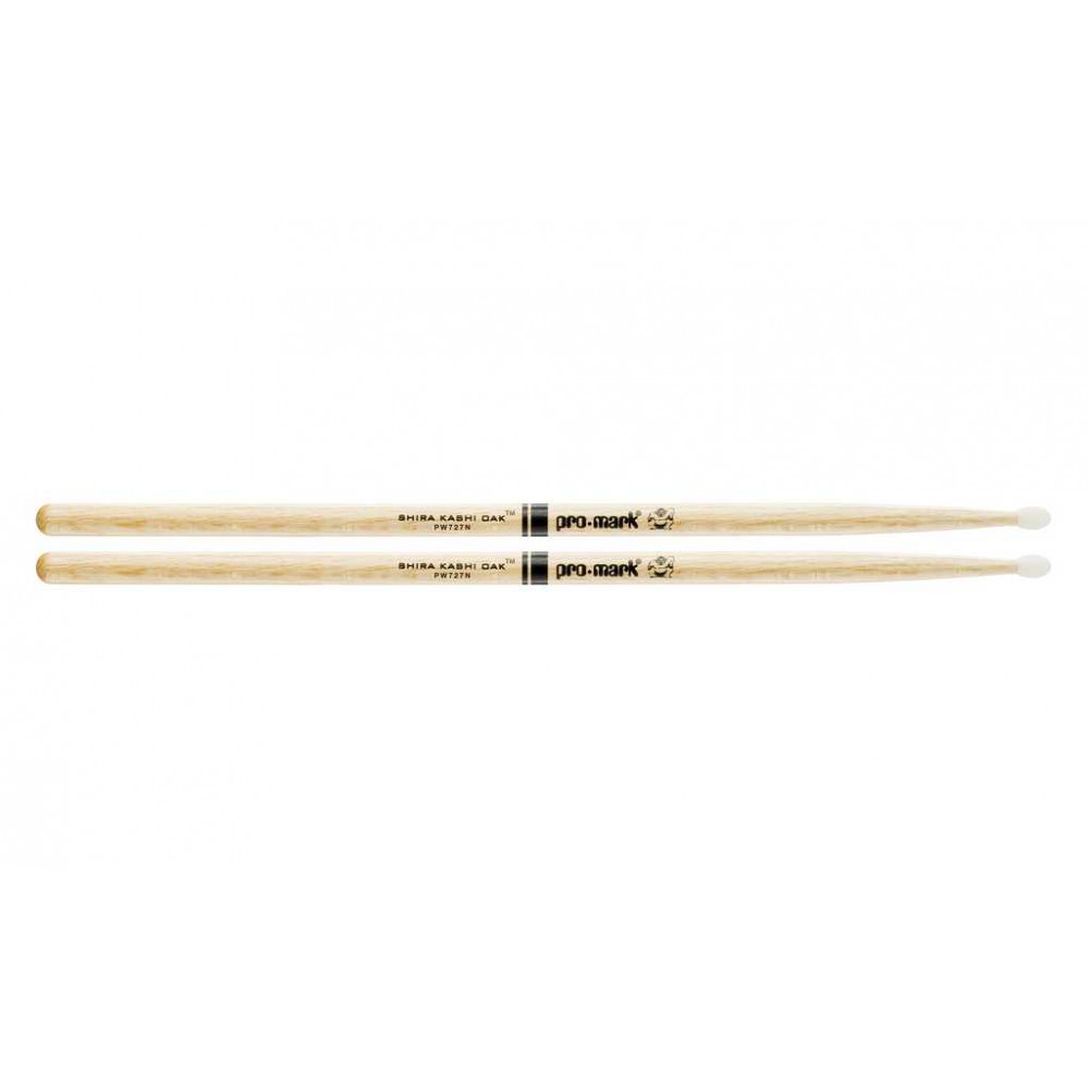 PW727N Shira Kashi 727 Барабанные палочки, дуб, нейлоновый наконечник, ProMark