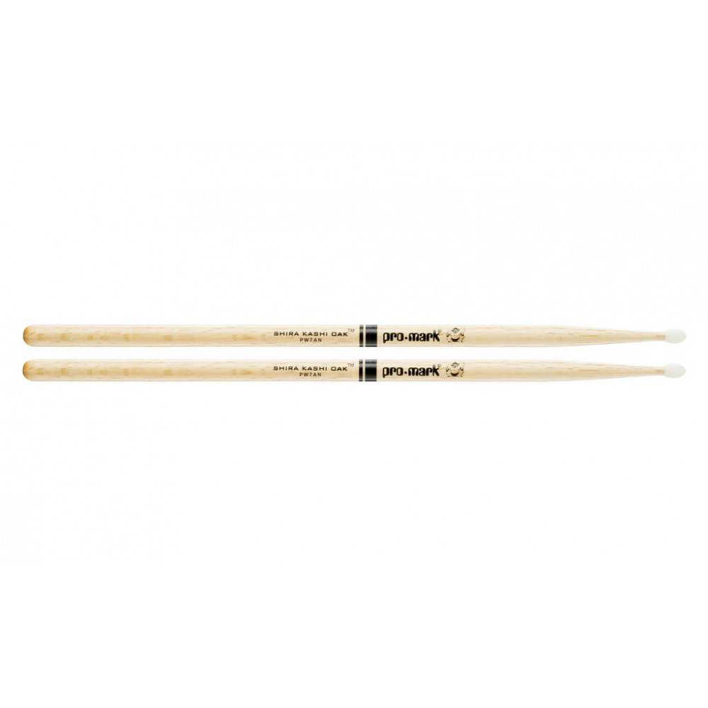 PW7AN Shira Kashi 7A Барабанные палочки, дуб, нейлоновый наконечник, ProMark