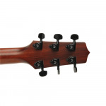 Колки для гитары D'Addario PWAT-332L Auto-Trim, 3+3, локовые, черные