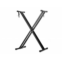 Стойка для клавишных инструментов Foix Q-2XC, разборная, двойная XX