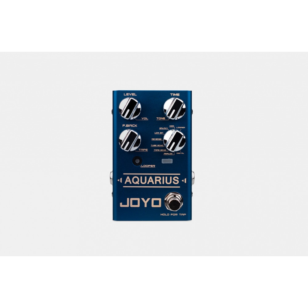 R-07-AQUARIUSDELAY/LOOPER Педаль эффектов, Joyo