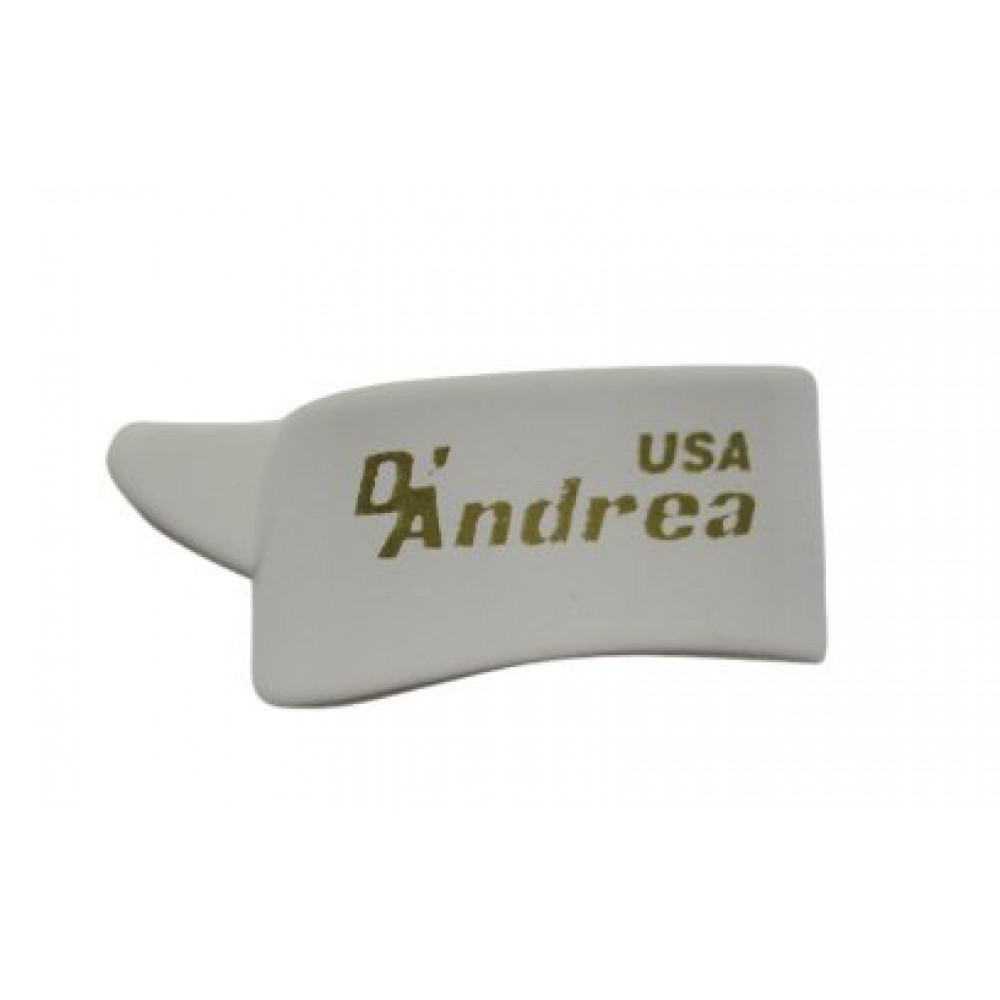 R373-LG-WHT Медиатор на большой палец (коготь), 12 штук D'Andrea