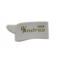 Медиатор на большой палец (коготь) D'Andrea R373-LG-WHT, 12 штук