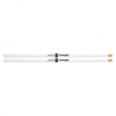 RBH595AW-WHITE 5B Rebound Барабанные палочки, белые, смещенный баланс, орех гикори, ProMark